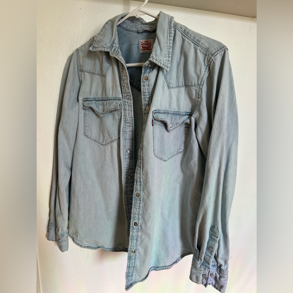 Levi Everyday Button Down - Sky Blue - image 1